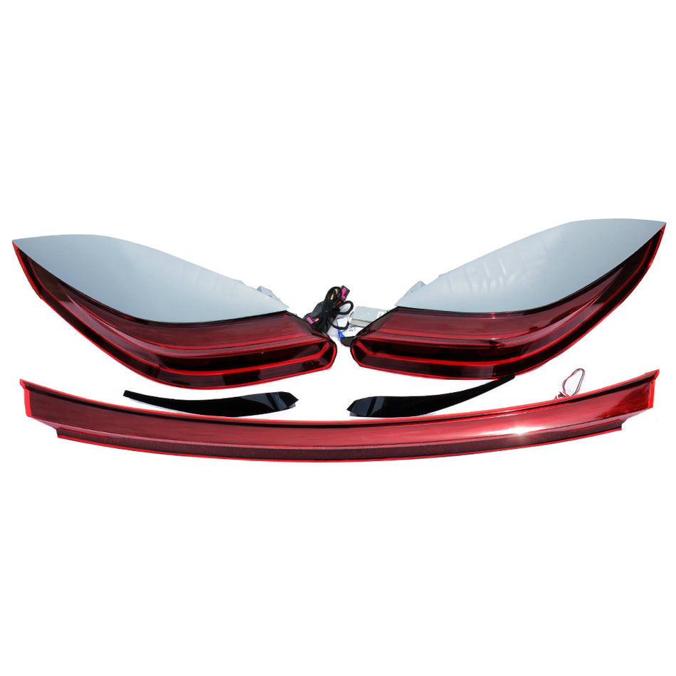 Fit Porsche Panamera taillights 2014-2016 970.2 upgrade 971 style brake light led taillight
