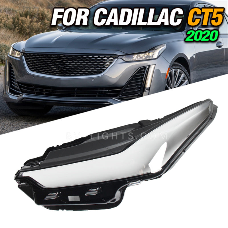 Cadillac CT5 2020 headlight cover shell lamp lens housing
