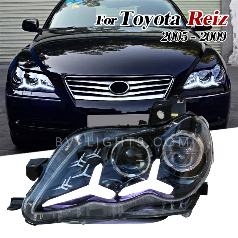 Toyota Reiz /Toyota Mark X 2004-2009 Modified LED headlight headlight  turn signal light