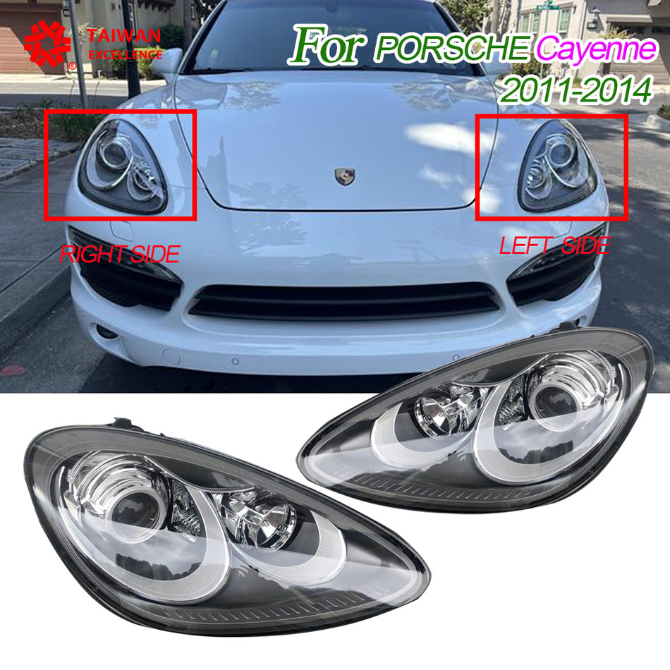 For Porsche Cayenne Headlight 2011-2014 with AFS led Car Styling Head Lamp head lights OEM 95863117500 95863117600 95863117700 95863117800