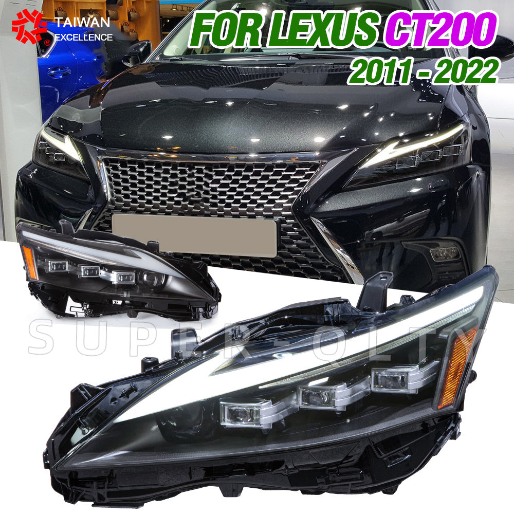 Modified headlight For Lexus CT200H 20112022 Upgrade led lights plug