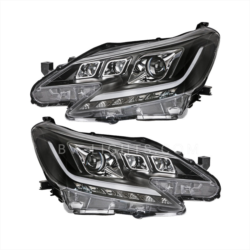 For Toyota Reiz/Mark X 2014-2018 Modified LED headlight DRL