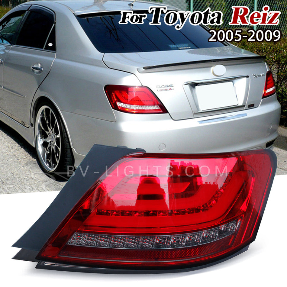 Toyota Reiz Mark X 2005-2009 Modified Tail light upgrade turn signal light Rear lamp plug and play