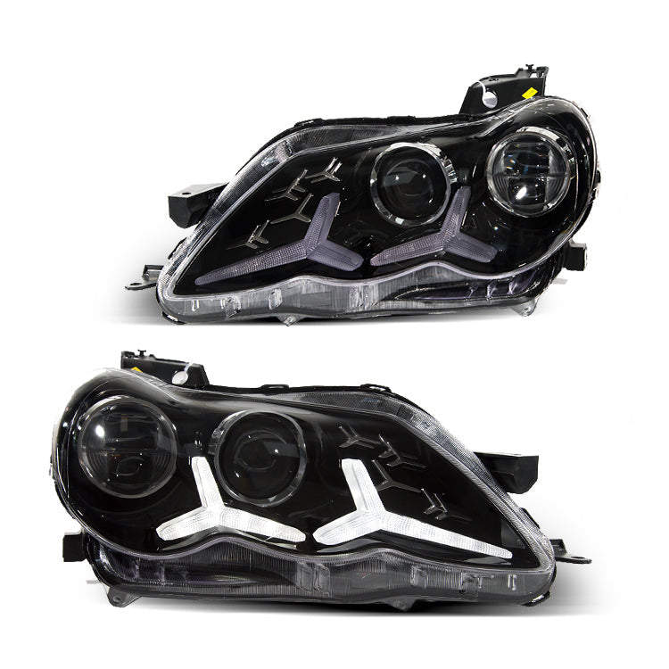 Toyota Reiz / Mark X 2004-2009 upgrade Headlight Daytime running light full LED Headlight lamp