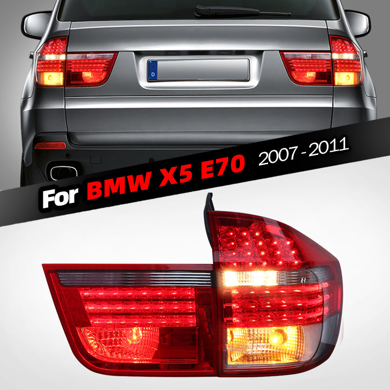BMW X5/E70 2007-2011 Modified taillight Upgrade to the Latest Style LED tail lights