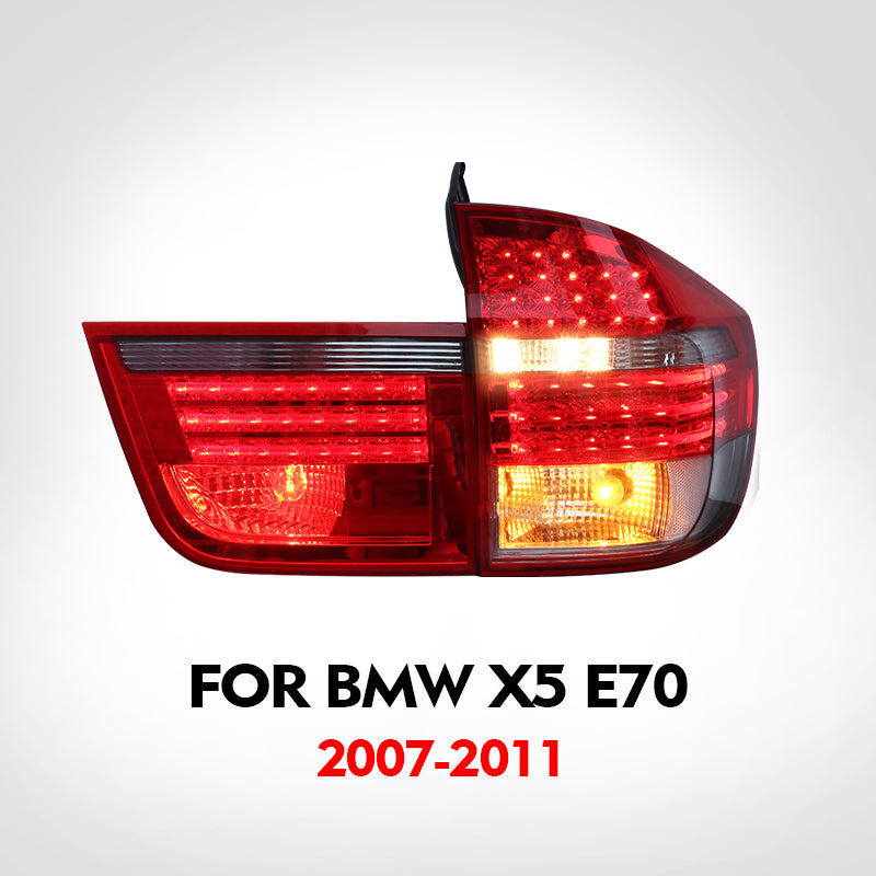 2007-2011 X5/E70 BMW Modified taillight Upgrade to the Latest Style LED tail lights