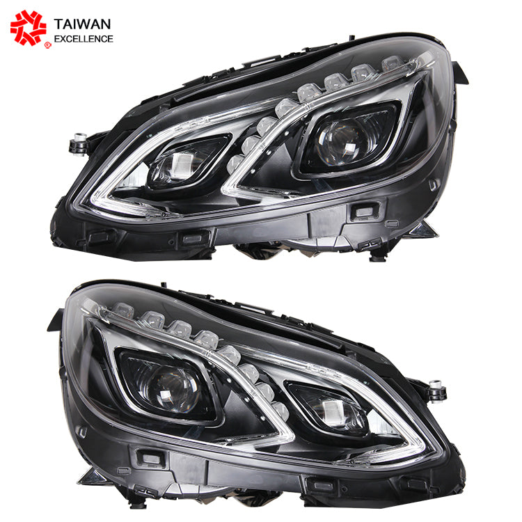 Modified headlight assembly for Mercedes-Benz E Class W212 2014