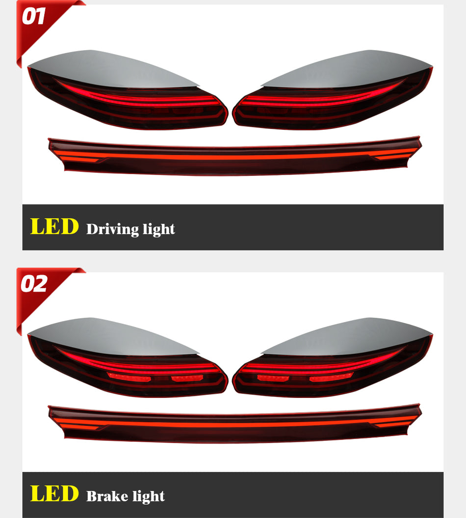 Porsche  Panamera  taillight  970.2 turn signal light