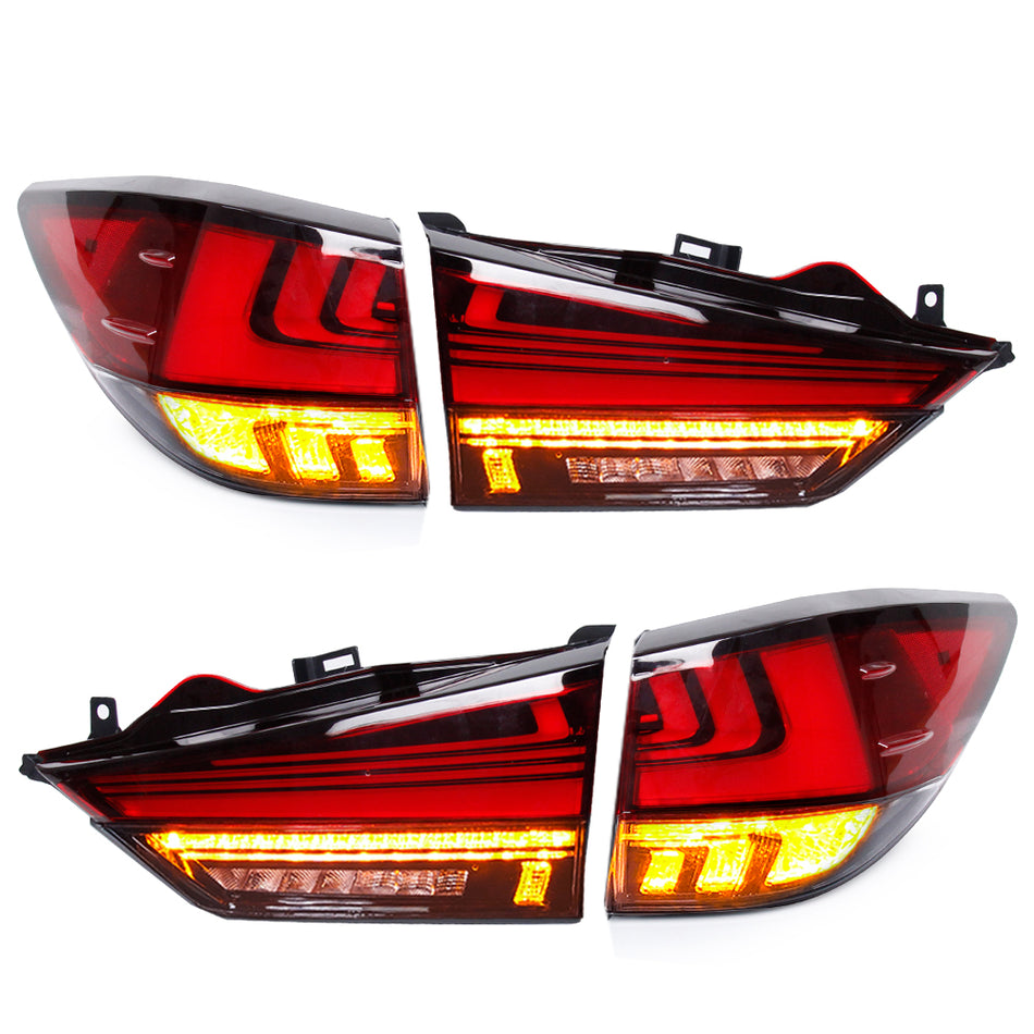 Lexus RX 2016-2019 taillight Upgrade to the Latest Style Turnning signal light Led taillight rear light