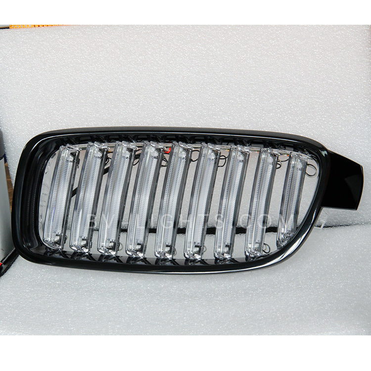 Modified front grille lights for BMW 3series/M3/F30/F35 2013-2017 whit –  BV-lights