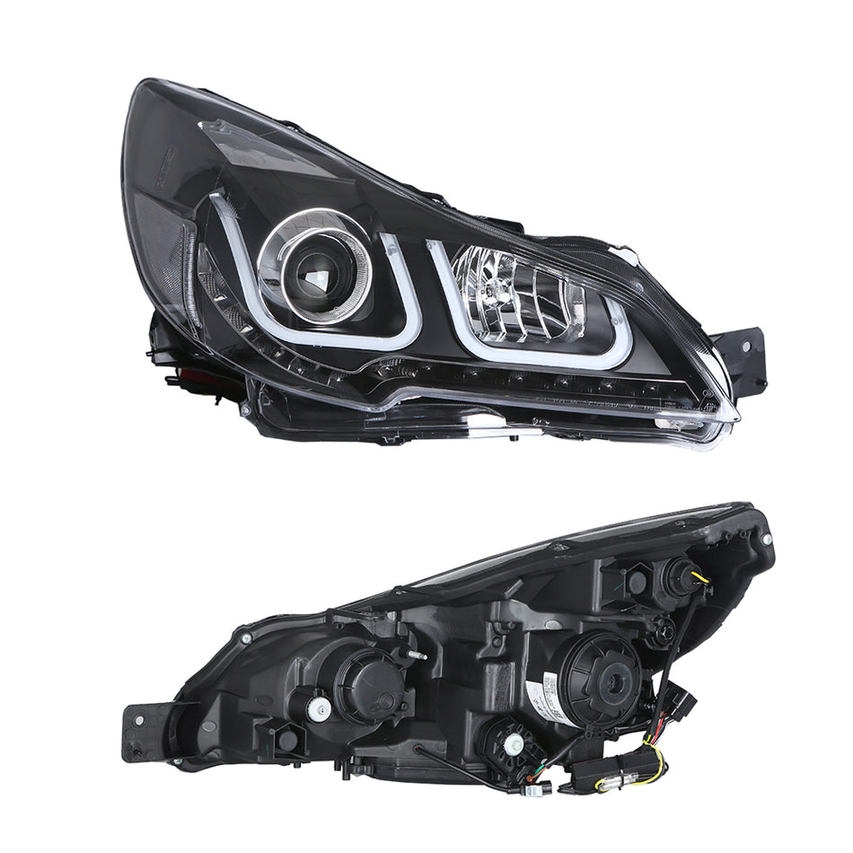 Subaru Legacy/ Outback  headlight 2009-2015 Modified  headlight Upgrade led headlight daytime light