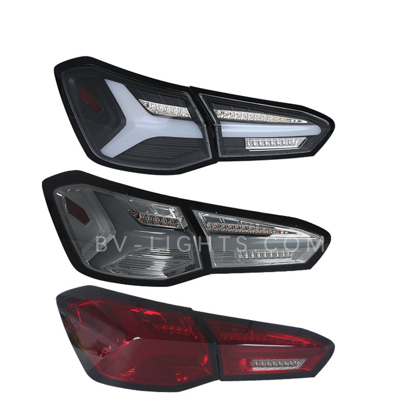 Ford Focus 2019- Modified taillight tail lamp rear light LED tail light Upgrade to the Latest Style  turn sinal light