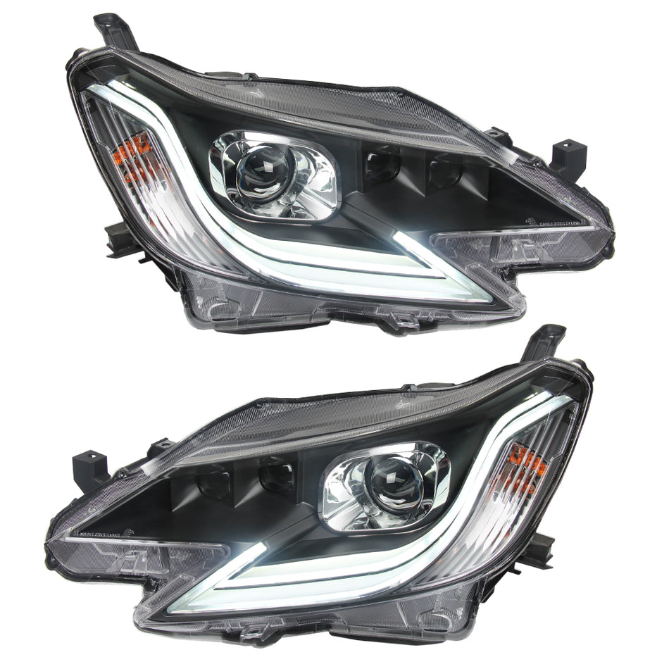 Toyota Mark X 2014-2018 headlight Modified LED headlight  Upgrade to the Latest Style Daytime running light
