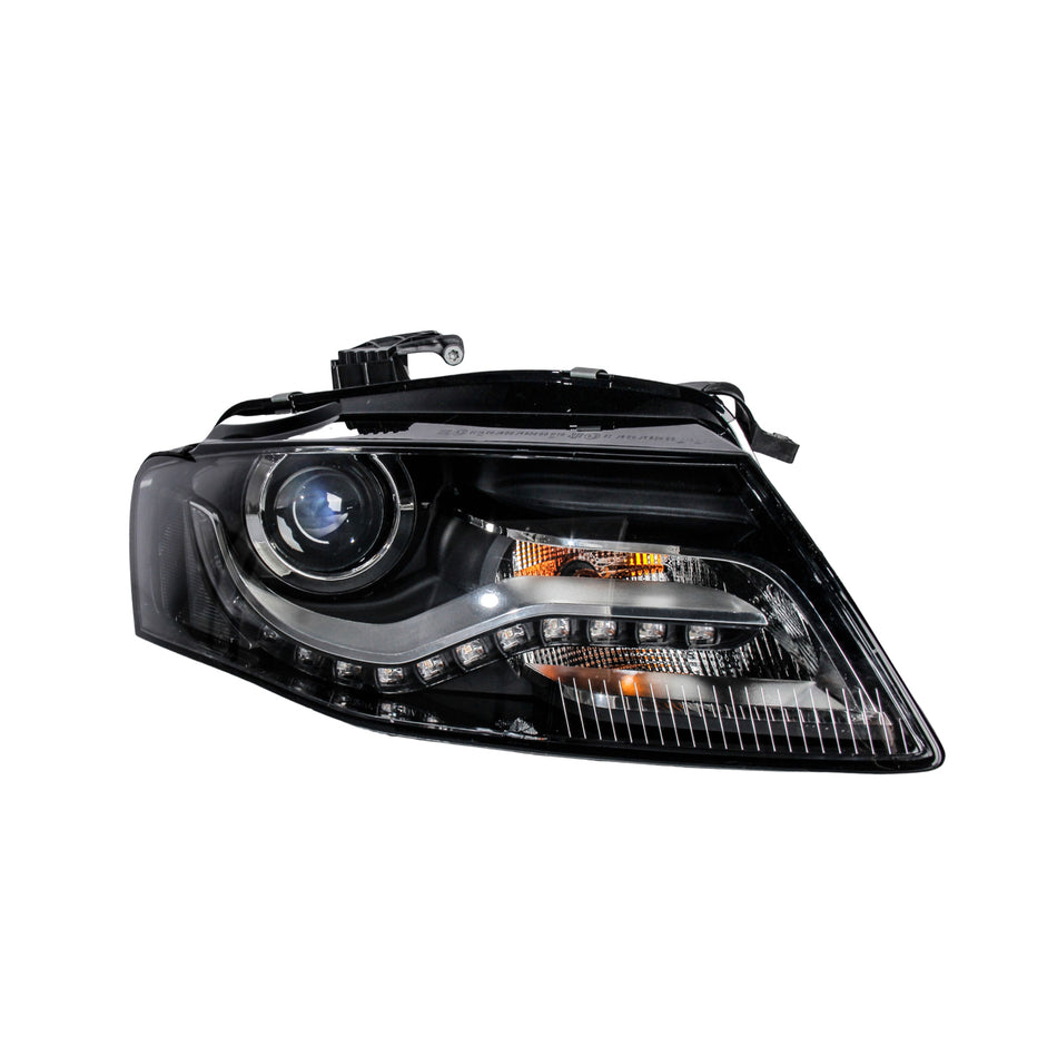 Audi A4 2009-2012 Modified headlight Upgrade to LED headlight  the Latest Style Daytime running light