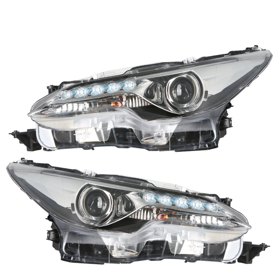 Toyota Fortuner Headlights 2018-2022 Modified LED  Headlight lamp Daytime running light