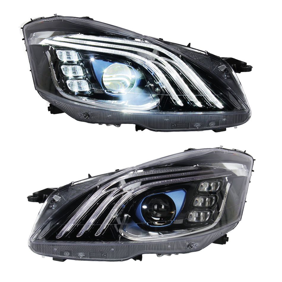 Mercedes-Benz s class w221 2006-2013upgrade led headlight daytime running light