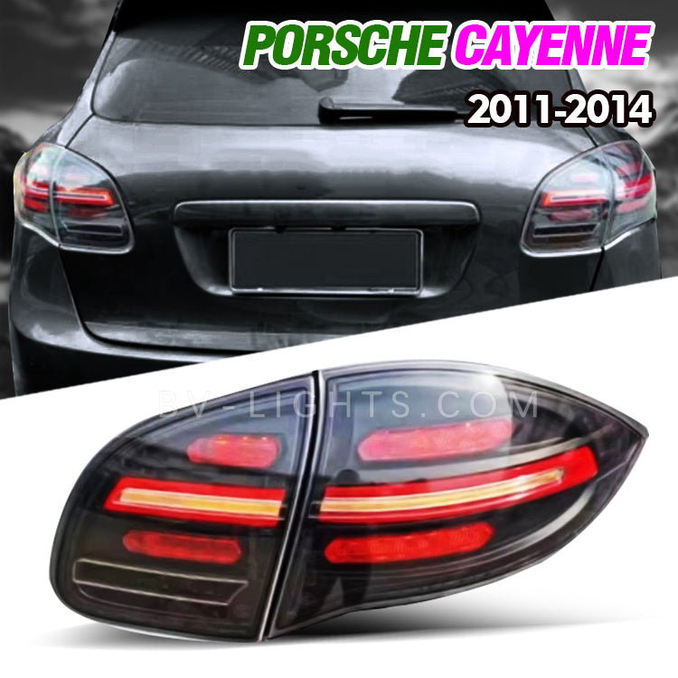 Porsche Cayenne 2011-2014 Modified taillights upgrade style turn signal light