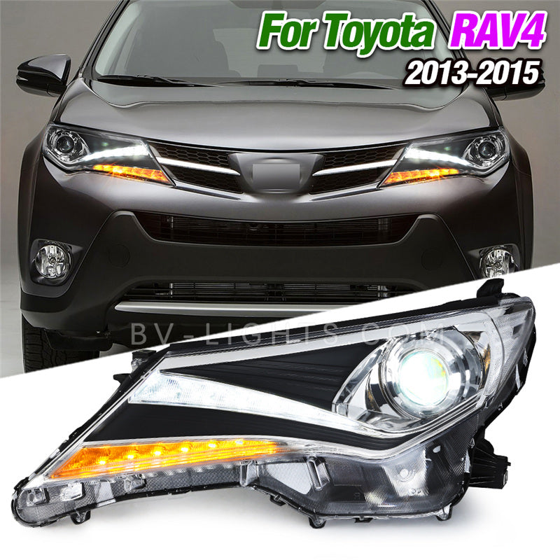 Toyota RAV4 2013-2015 Upgrade LED Headlight Lamp Modified Headlight LED Head Lamp Daytime running light
