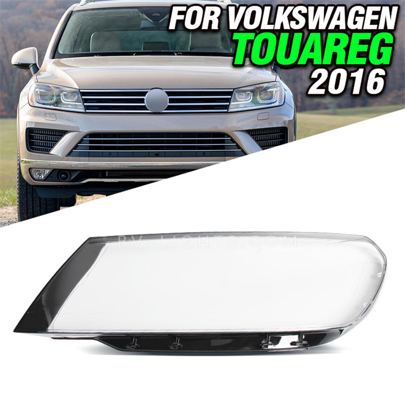 Volkswagen Touareg 2016 shell lamp lens light headlight cover