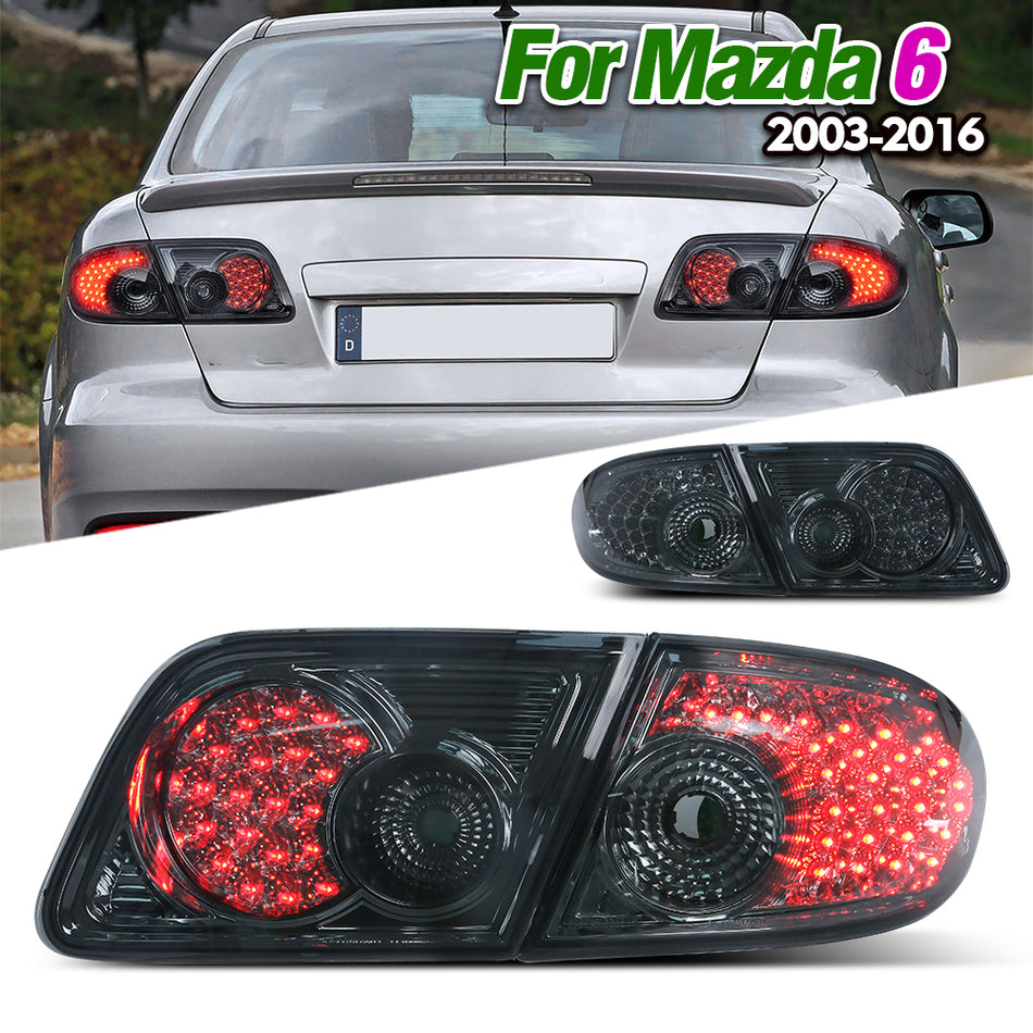 Mazda 6 Atenza 2003- 2016 Modified taillamp  Upgrade taillights turn signal light reversing light