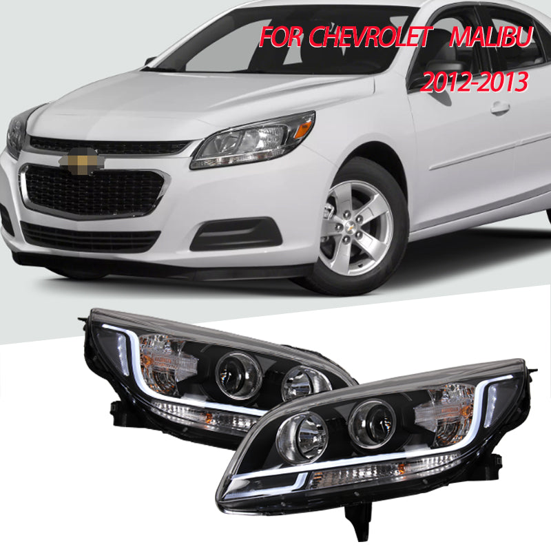 Chevrolet malibu 2012-2013 upgrade headlight with xenon /LED bulbs Modified headlight assembly