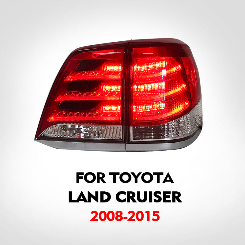 2008-2015 Toyota Land Cruiser/Prado taillight LC200 Upgrade Plug And Play LED rear lights