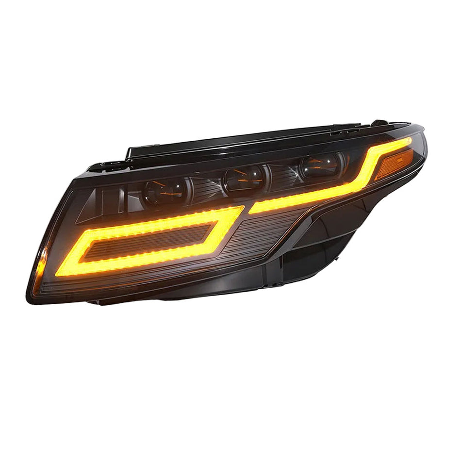 Modified land Range Rover Evoque L538 Headlight 2012-2015 2016-2019 upgrade led headlight daytime running light turn signal light plug and play