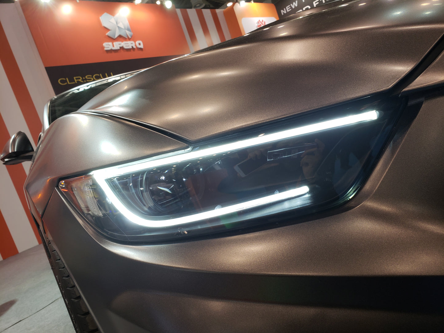 Ford Mustang headlights 2015-2019 Modified Headlight Upgrade to the La