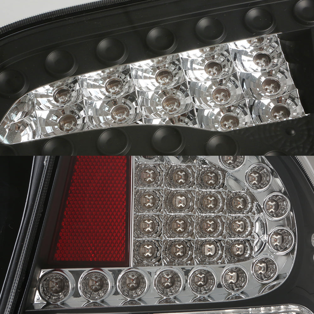 Jet Black Fits 2005-2008 BMW E90 325i 328i 4Dr Sedan LED Tail Lights Jet Black Fits 2005-2008 BMW E90 325i 328i 4Dr Sedan LED Tail Lights