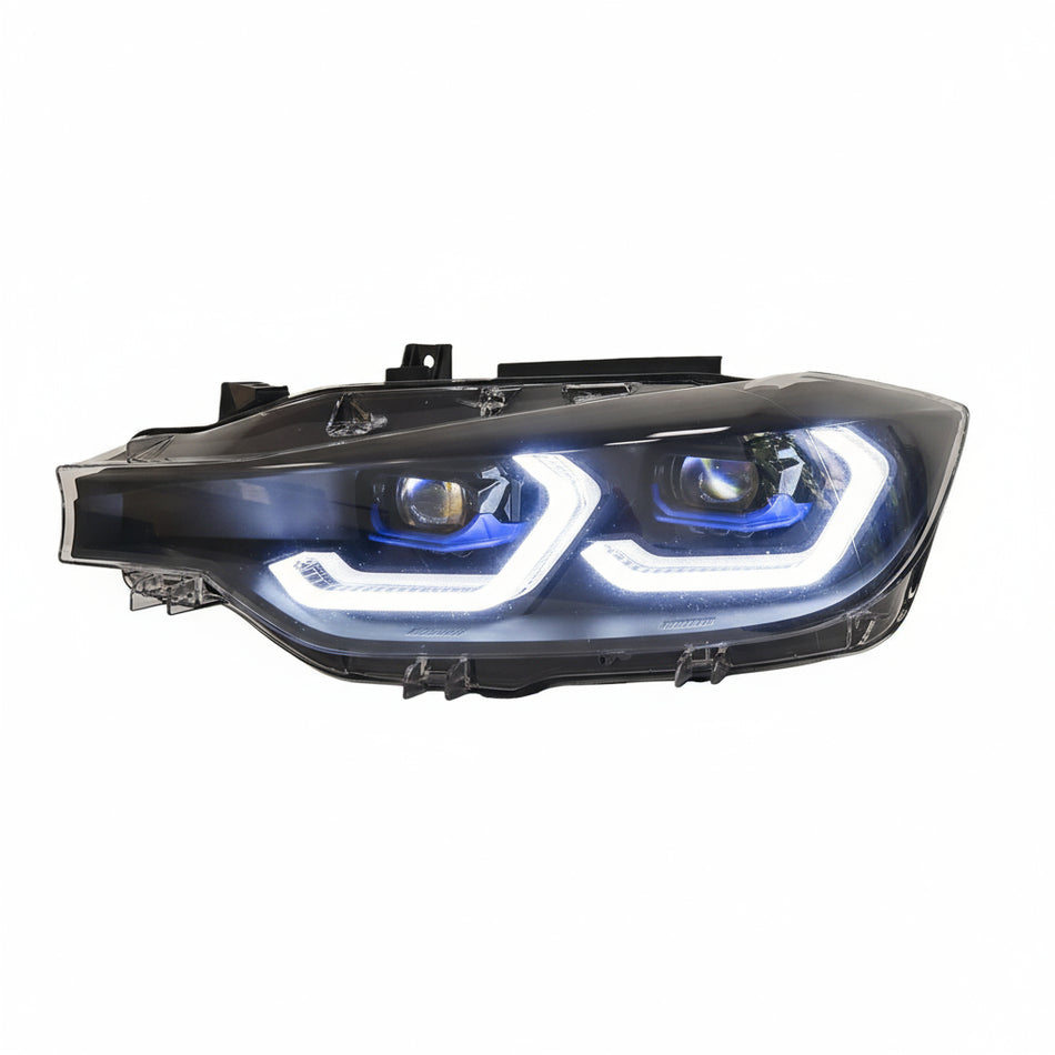 BMW 3series F30 F31 F35 modified led headlight daytime light rurn signal light headlamp