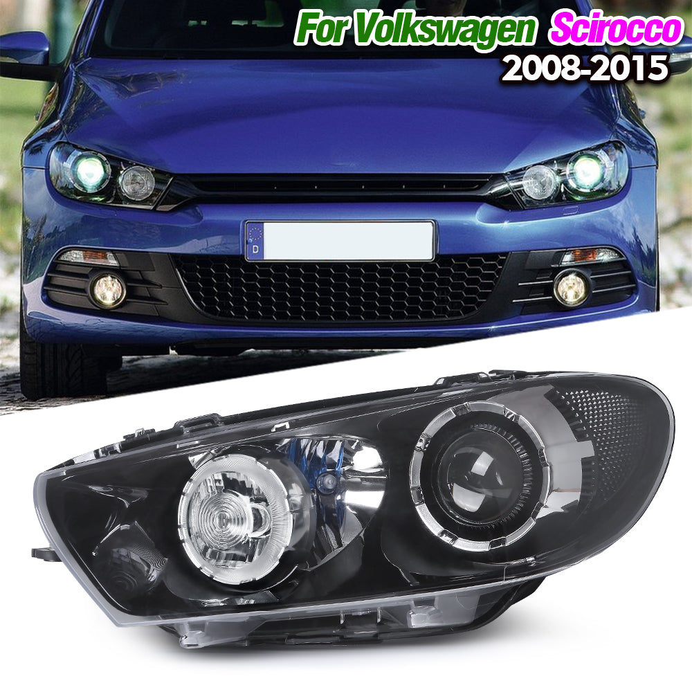 VW シロッコ 2013年 13CAV 右ヘッドライト HID/キセノン Volkswagen Scirocco 2009-2013 OE headlight Xenon/Hid headlight