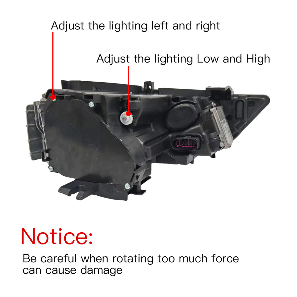 Audi  Q3 2012-2015 halogen upgrade led headlight  daytime light