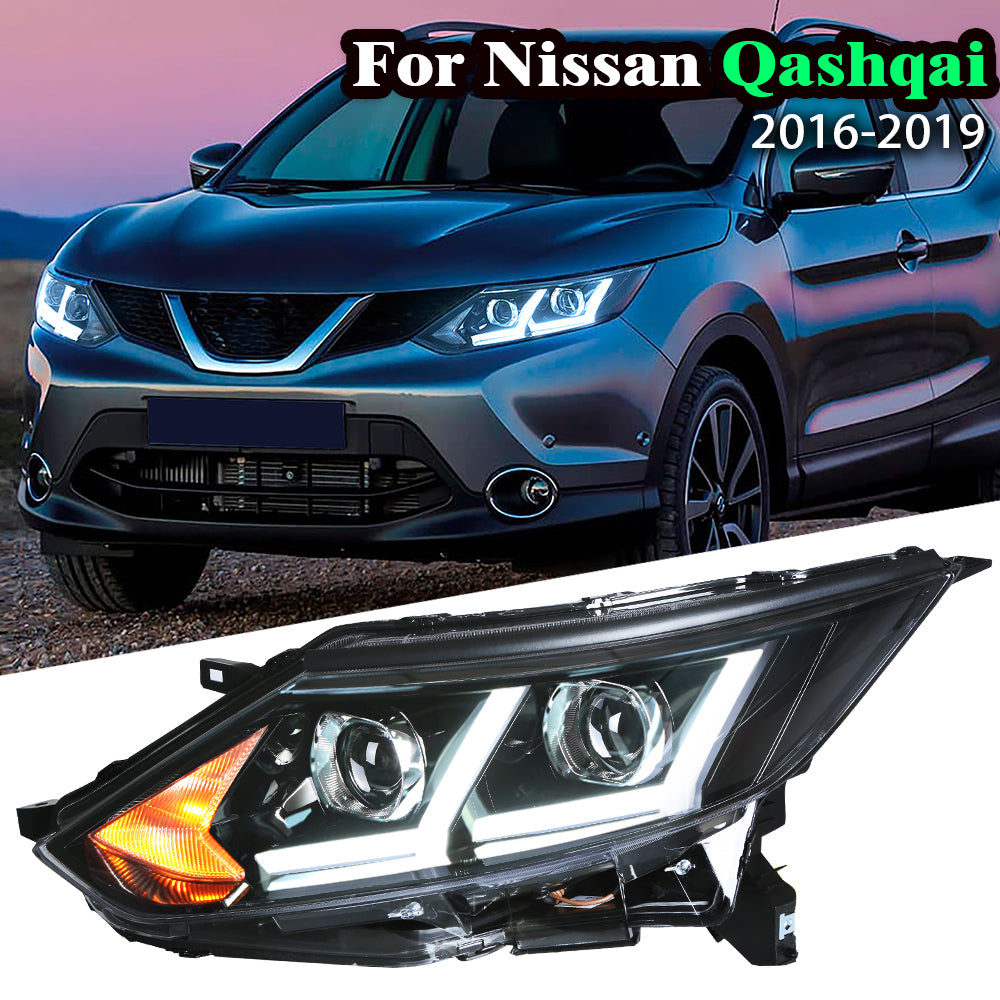 Nissan qashqai on sale headlight cover