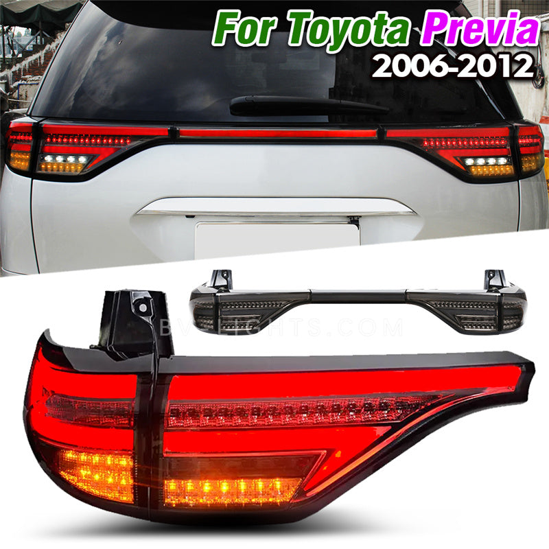 Toyota Previa / Estima / Tarago 2006-2012  Modified taillights upgrade  turn signal running light