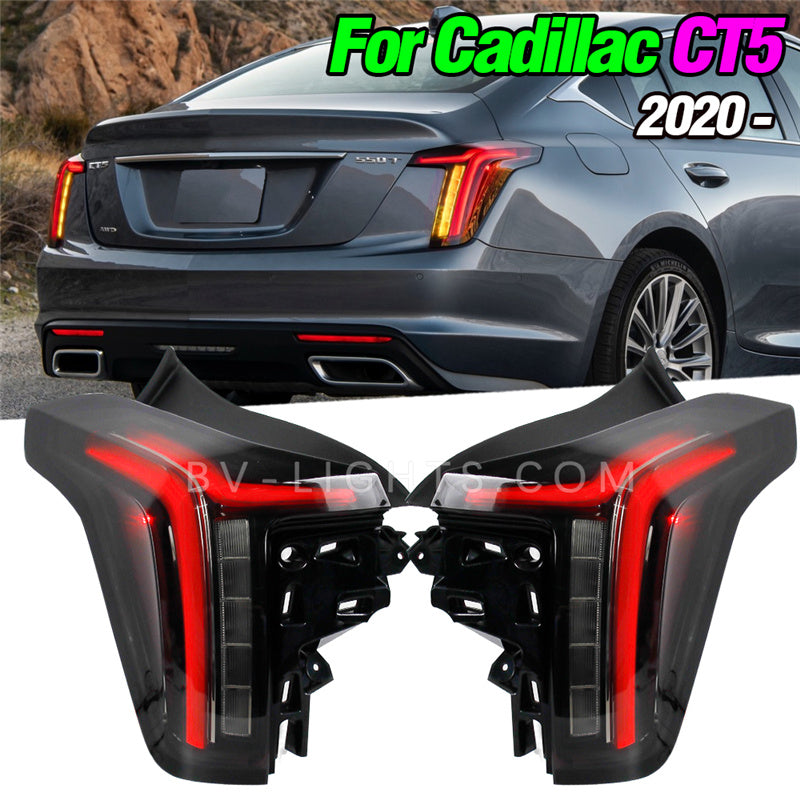 Cadillac CT5 2019-2021 Modified LED Tail lamp upgrade turn signal light full led tail lights
