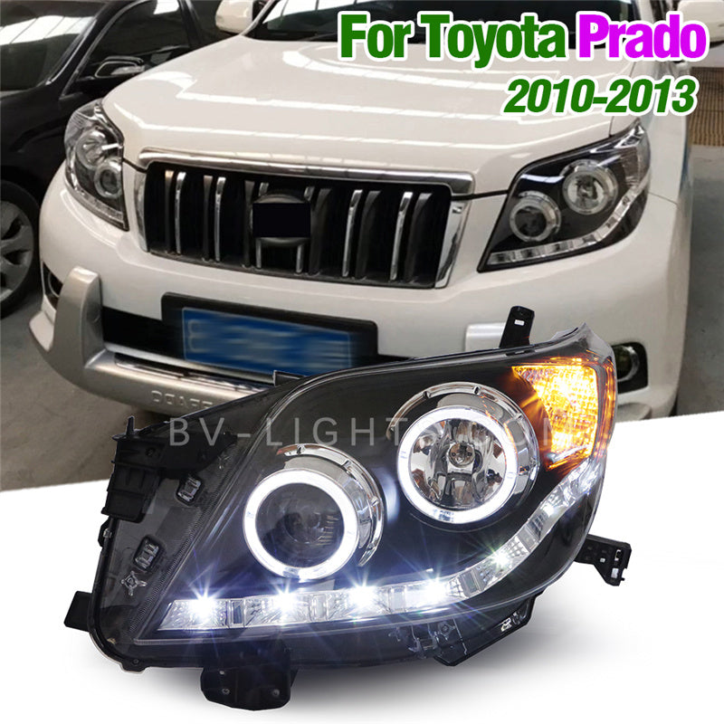 For  Toyota Land Cruiser / Prado L/C 200   2010-2013 Modified LED headlight  with DRL Light