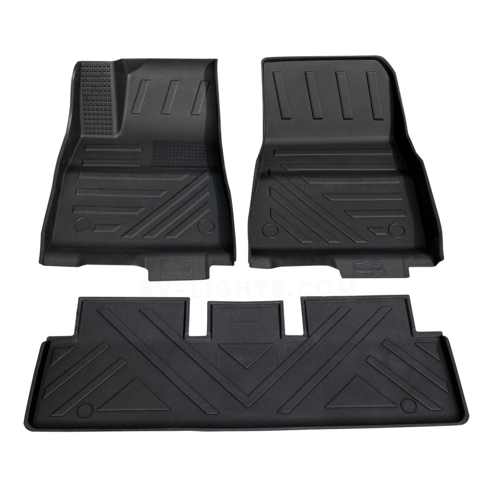 Tesla floor mats 2024 Model 3 TPE floor mat  storage box mat  waterproof mat