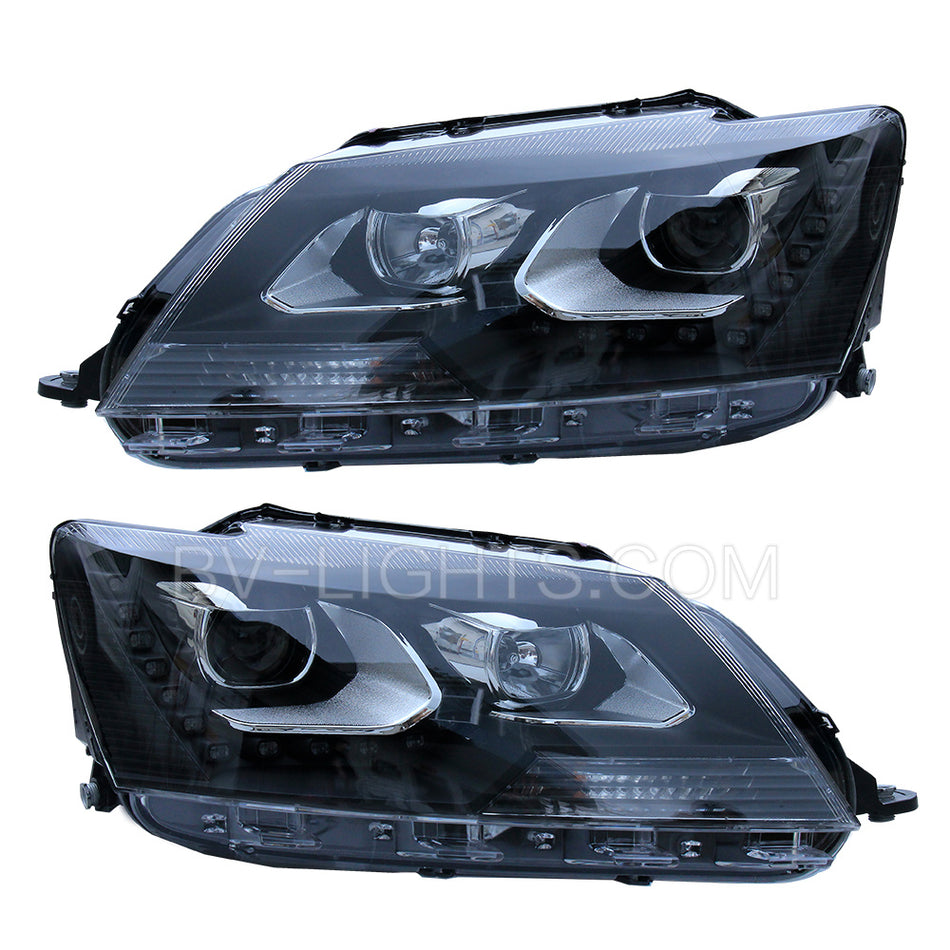 Volkswagen Santana / passat 2013-2015  Modified headlight upgrade LED lamp