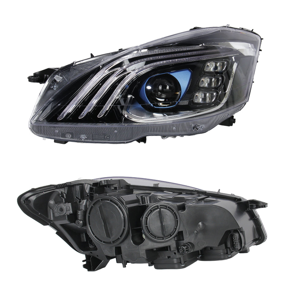 Mercedes-Benz s class w221 2006-2013upgrade led headlight daytime running light