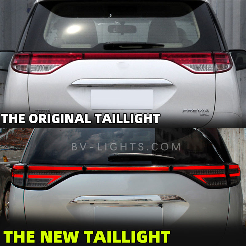Toyota Previa / Estima / Tarago 2006-2012  Modified taillights upgrade  turn signal running light