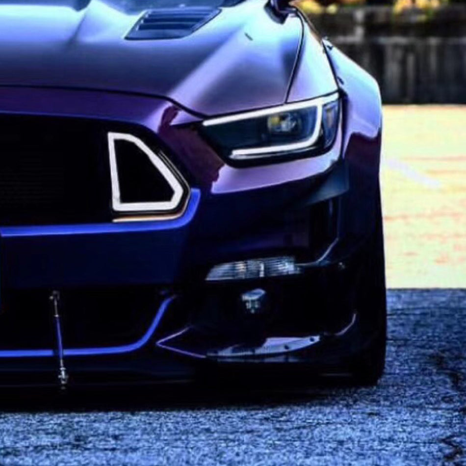 Ford Mustang headlights 2015-2019 Modified Headlight Upgrade to the Latest Style LED lamp Daytime running light