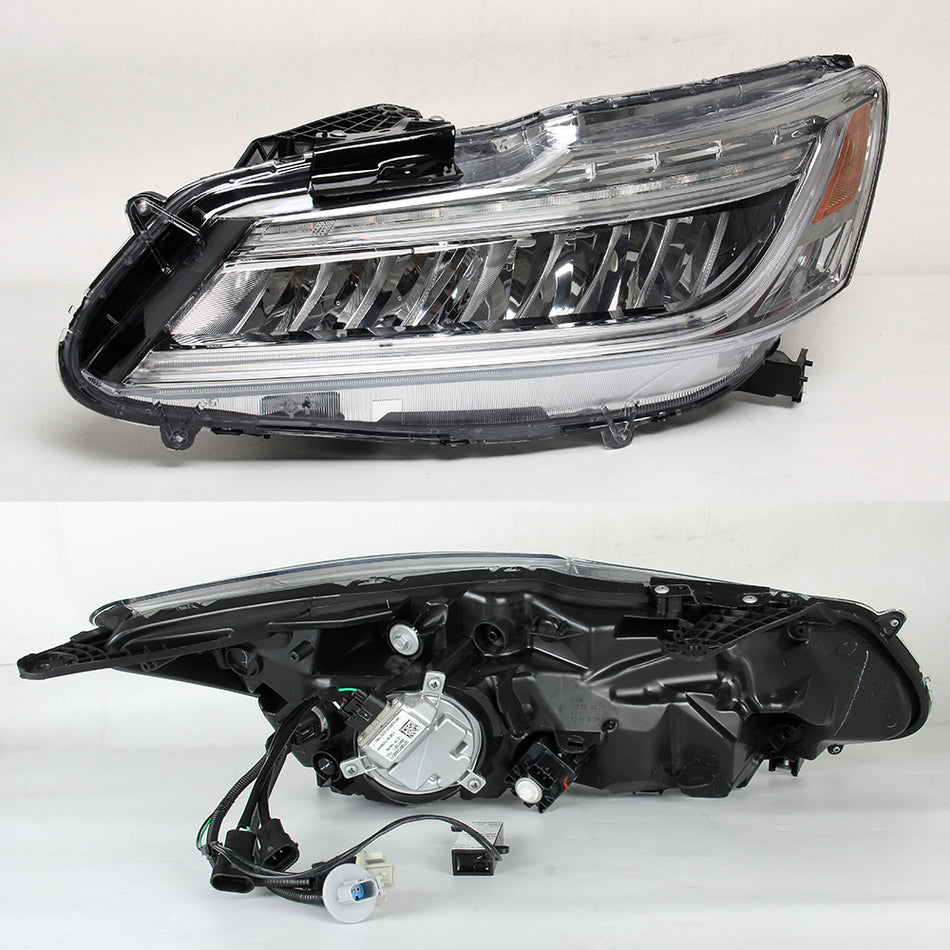 Honda Accord 9.5 Gen 2013-2017 Modified headlight Upgrade to the Latest Style full led light Daytime running light