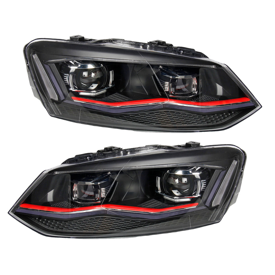 Volkswagen 2010-2018 upgrade headlight led headlight daytime light