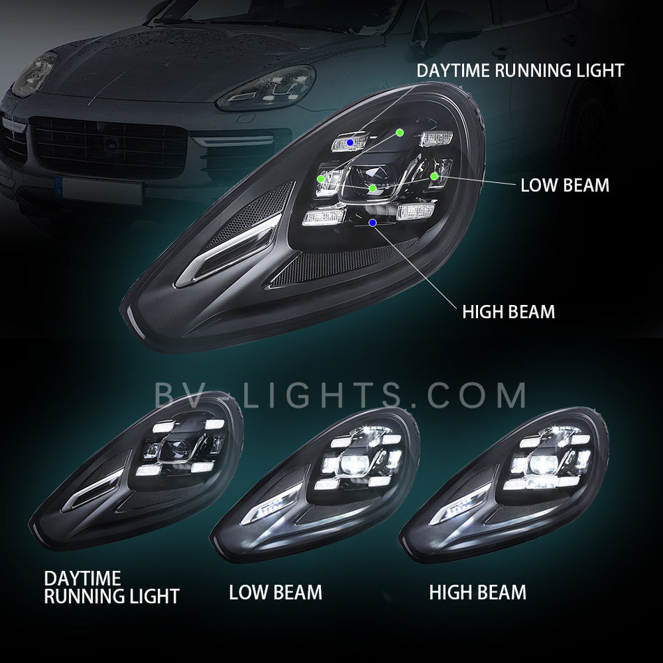 MaXlume® Highend LED Innenraumbeleuchtung Porsche 997 (911) Carrera