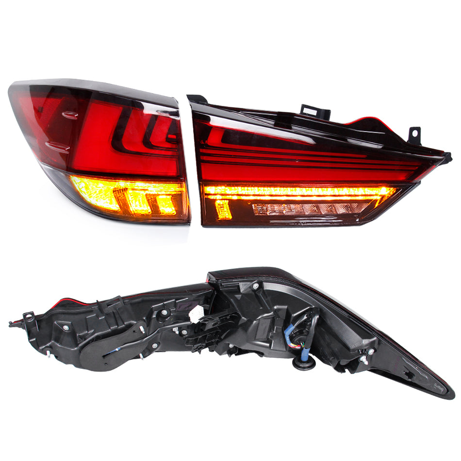 Modified Lexus RX taillight 2016-2019 Upgrade to the Latest Style Turnning signal light LAMP