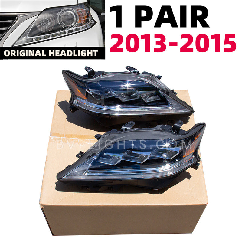 Lexus RX350 2009-2012 2013-2015 modified Upgrade Headlights  full LED headlight daytime running lihgt llamp