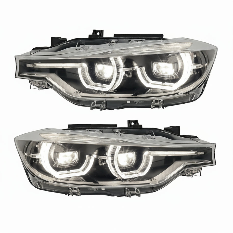 BMW 3 series F30 F31 F35 2013-2019 halogen xenon without AFS upgrade led headlight daytime light