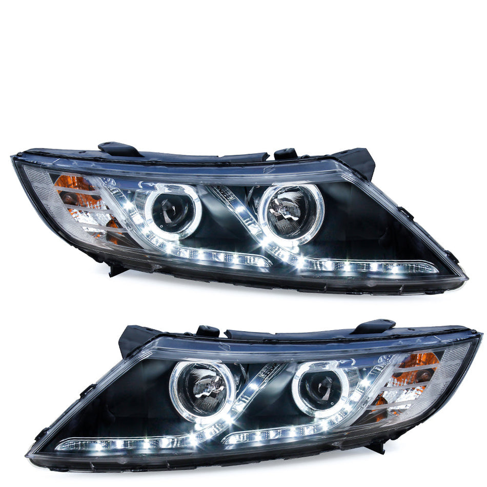 For Kia optima K5 2011-2013 modified head lights Upgrade to the Latest Style LED headlight Car Styling Accessories