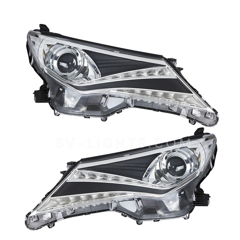 Toyota RAV4 2013-2015 Upgrade LED Headlight Lamp Modified Headlight LED Head Lamp Daytime running light