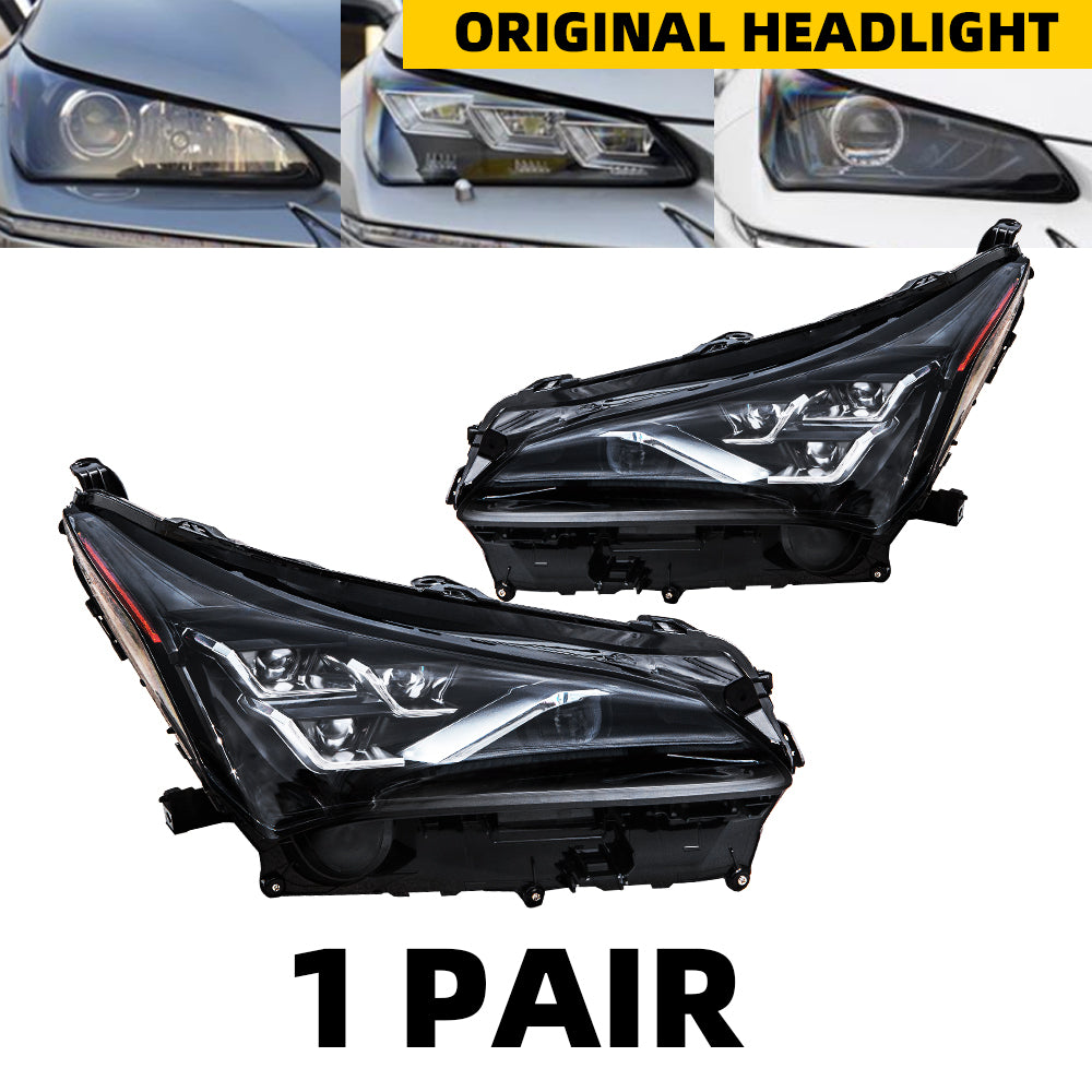Fit Lexus NX 2015-2020 upgrade LED Headlight daytime light 2pcs